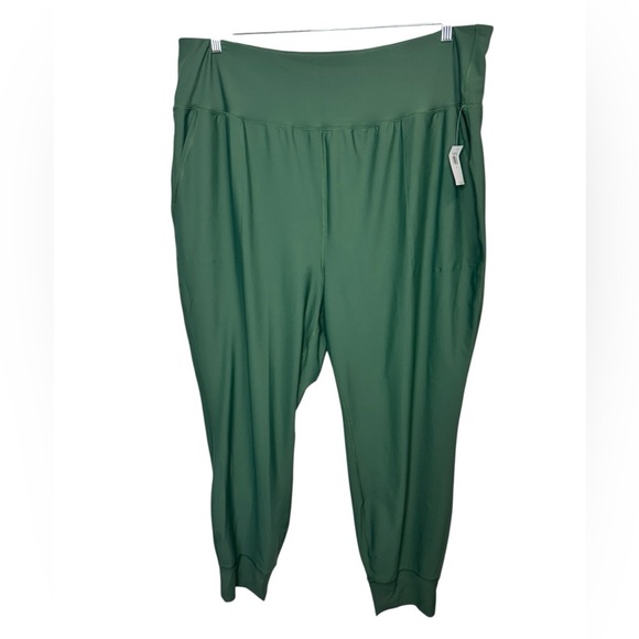 Old Navy High Rise Ankle Jogger Green - Picture 4 of 14